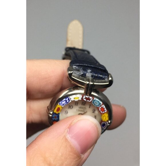 Murano Glass Venezia Classica Nickle Free Wristwatch- about 8 1/4 inches long - Picture 4 of 7